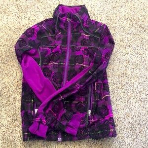 Girls Floral Ivivva Jacket Size 8